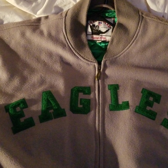 COPY - Vintage Philadelphia eagles throwback wool jacket - Picture 2 of 5